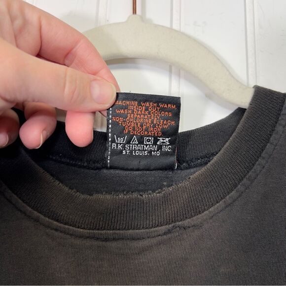 Vintage Harley-Davidson thunder bay Canada Mens faded medium tank top - Picture 13 of 16